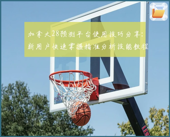 加拿大28预测平台使用技巧分享：新用户快速掌握精准分析技能教程