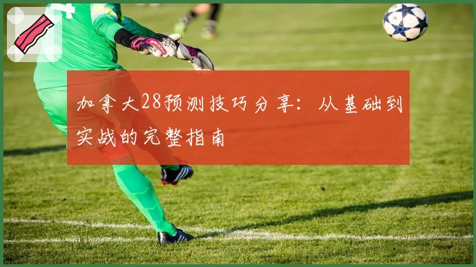 加拿大28预测技巧分享：从基础到实战的完整指南